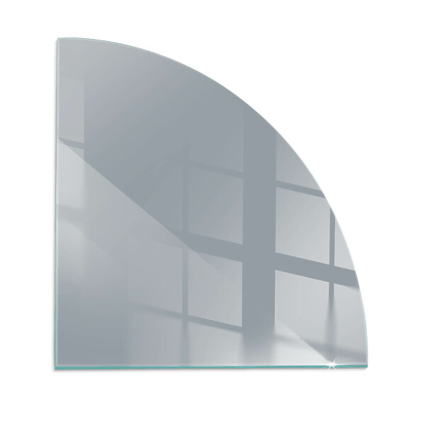 Glass hearth for wood stove Color Gray