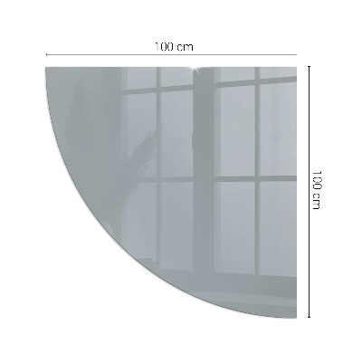 Glass hearth for wood stove Color Gray