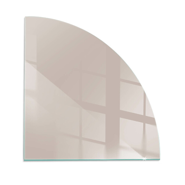 Glass hearth Color: Light brown