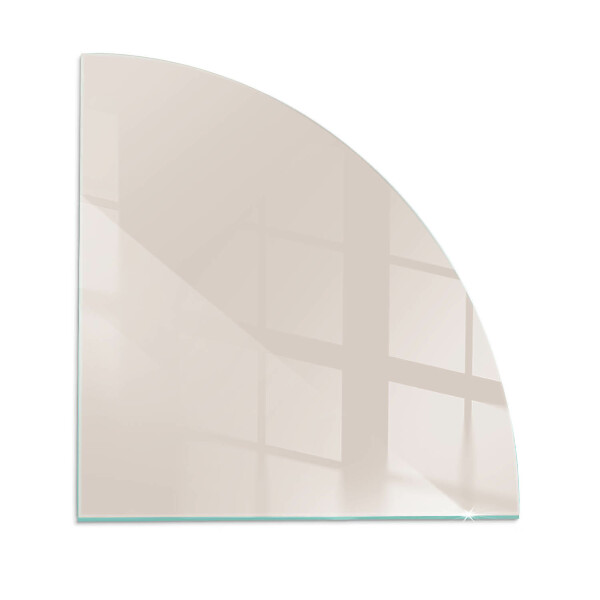 Glass hearth for wood stove Color Pale pink