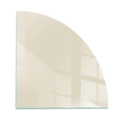 Glass hearth for wood stove Color Beige