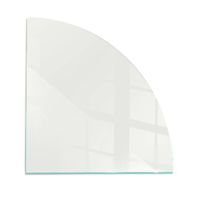 Glass hearth for wood stove Ivory color