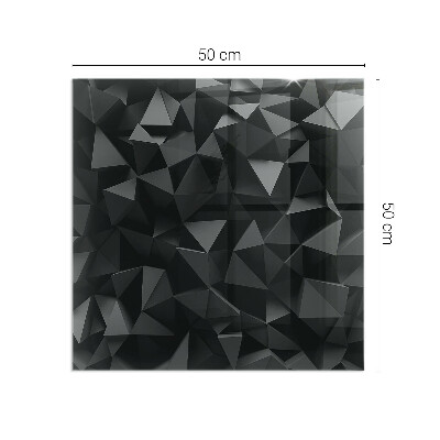 Glass fire hearth rectangular Three-dimensional geometry