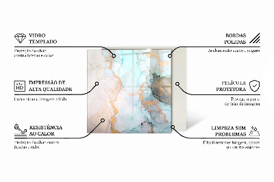 Glass fire hearth rectangular Three-dimensional geometry