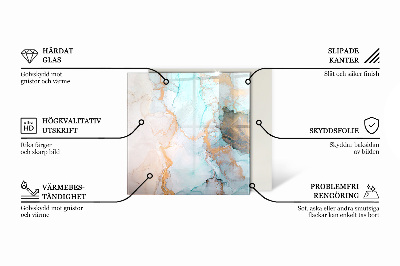Glass fire hearth rectangular Three-dimensional geometry