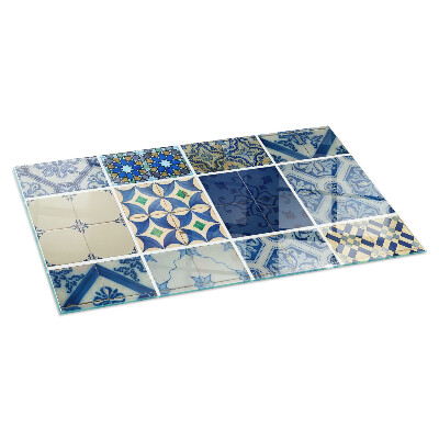 Glass fire hearth rectangular Ceramic tile patterns