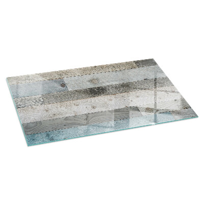 Corner glass hearth rectangular Boards in various shades