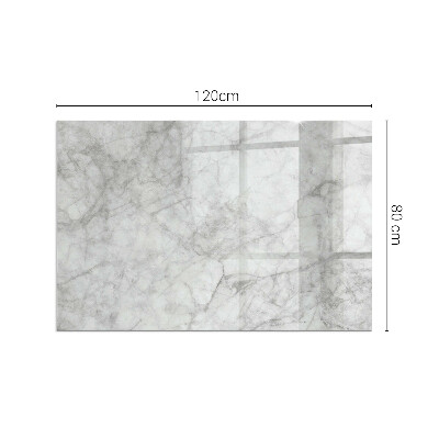 Glass fire hearth rectangular Marble structure pattern