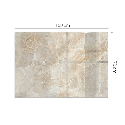 Corner glass hearth rectangular Natural stone pattern