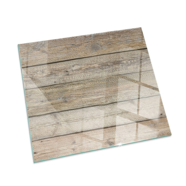 Corner glass hearth rectangular Texture of wooden boards