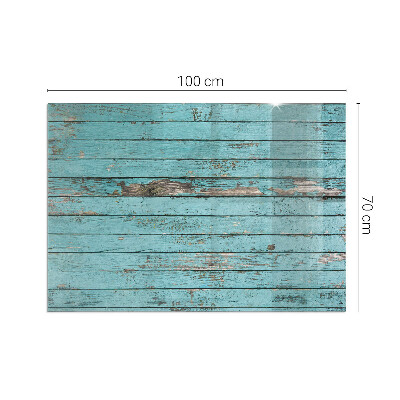 Corner glass hearth rectangular Rustic style boards