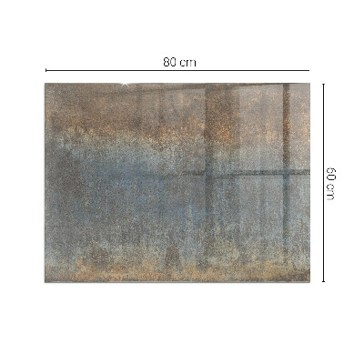 Glass fire hearth rectangular Abstract textured pattern