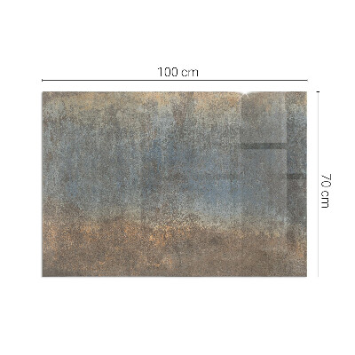 Glass fire hearth rectangular Abstract textured pattern