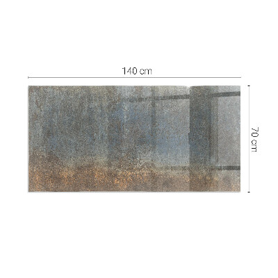Glass fire hearth rectangular Abstract textured pattern