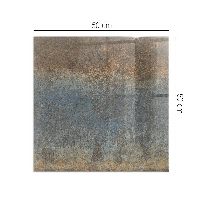 Glass fire hearth rectangular Abstract textured pattern
