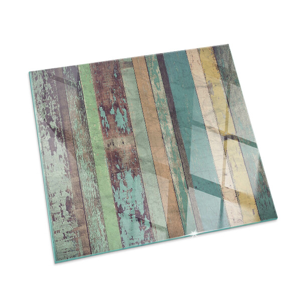 Corner glass hearth rectangular Boards in various shades