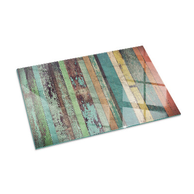 Corner glass hearth rectangular Boards in various shades