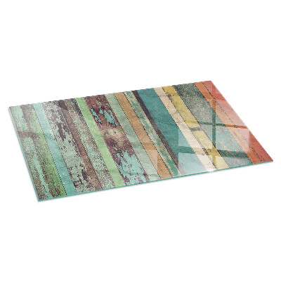 Corner glass hearth rectangular Boards in various shades