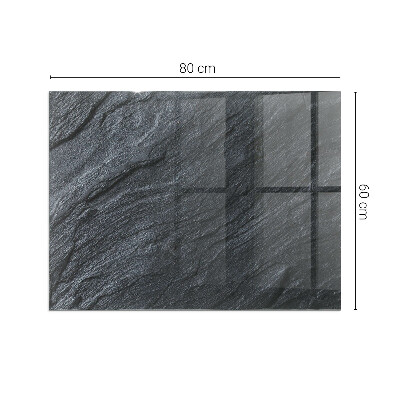 Corner glass hearth rectangular Stone surface texture