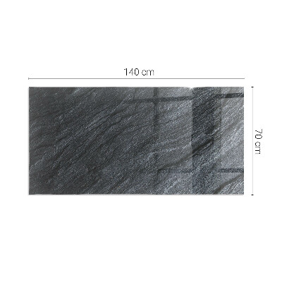 Corner glass hearth rectangular Stone surface texture