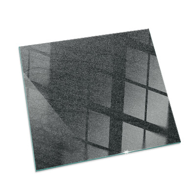 Corner glass hearth rectangular Stone surface texture