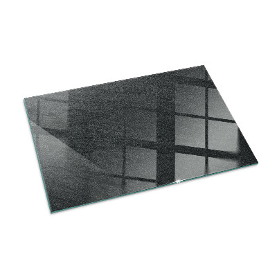 Corner glass hearth rectangular Stone surface texture