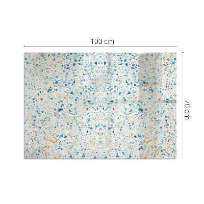 Glass fire hearth rectangular Abstract texture pattern