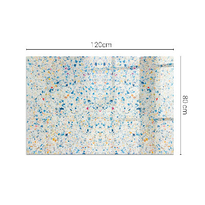 Glass fire hearth rectangular Abstract texture pattern