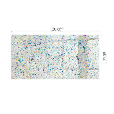 Glass fire hearth rectangular Abstract texture pattern