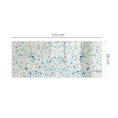 Glass fire hearth rectangular Abstract texture pattern