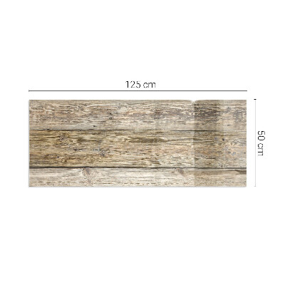 Corner glass hearth rectangular Natural wood boards