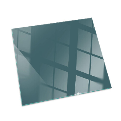 Glass fire hearth rectangular Sea Color