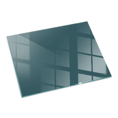 Glass fire hearth rectangular Sea Color
