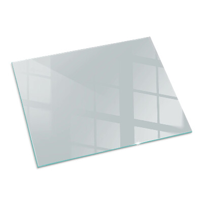 Glass fire hearth rectangular Color Gray