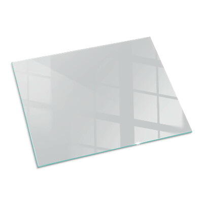 Glass fire hearth rectangular Color Gray