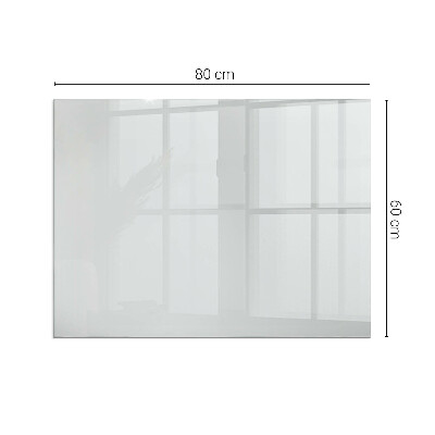 Glass fire hearth rectangular Color Gray