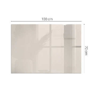 Corner glass hearth rectangular Color Pale pink