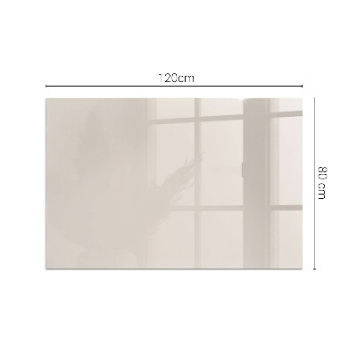 Corner glass hearth rectangular Color Pale pink