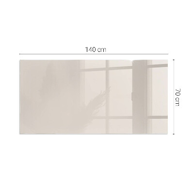 Corner glass hearth rectangular Color Pale pink