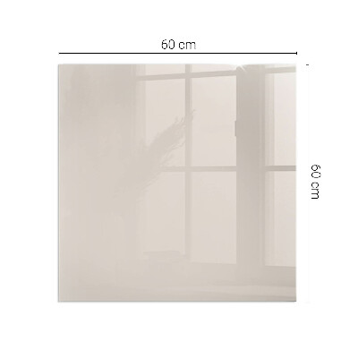 Corner glass hearth rectangular Color Pale pink