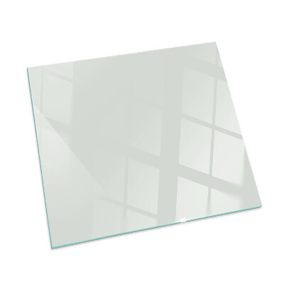 Glass fire hearth rectangular Color Gray