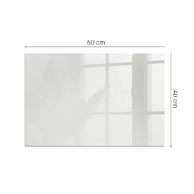 Glass fire hearth rectangular Color Gray