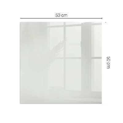 Glass fire hearth rectangular Color Gray