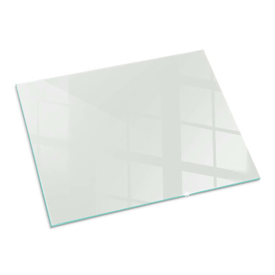 Glass fire hearth rectangular Color Gray