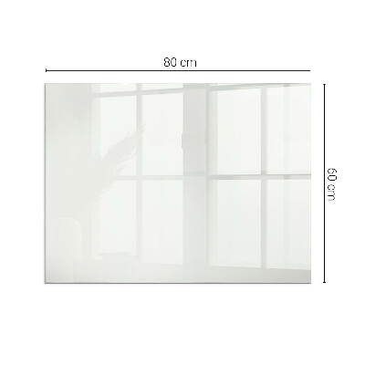 Corner glass hearth rectangular Ivory color