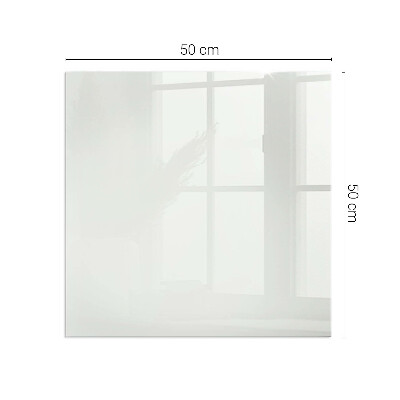 Corner glass hearth rectangular Ivory color