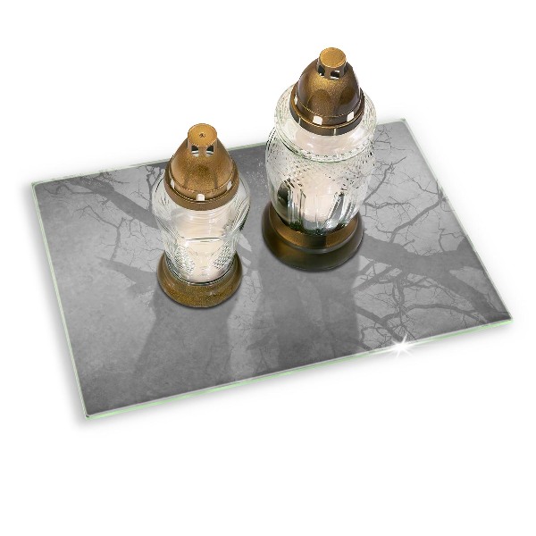 Grave candle coaster decorative Concrete background texture