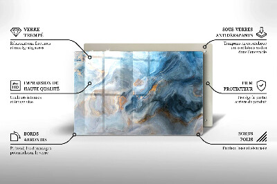Grave candle coaster decorative Marble texture
