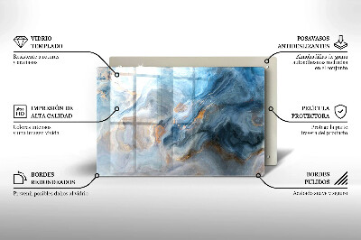 Grave candle coaster decorative Marble texture