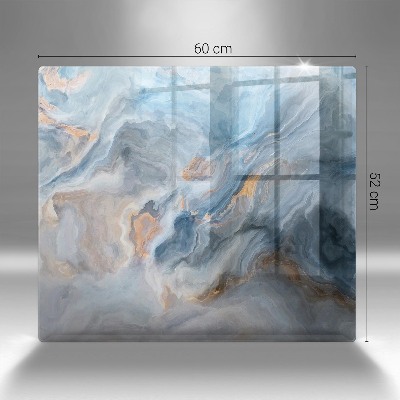 Grave candle coaster decorative Marble texture